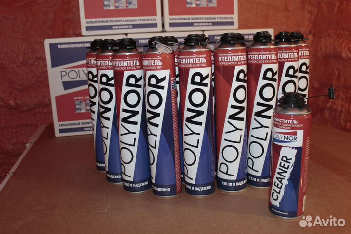 Напыляемый утеплитель. Polynor