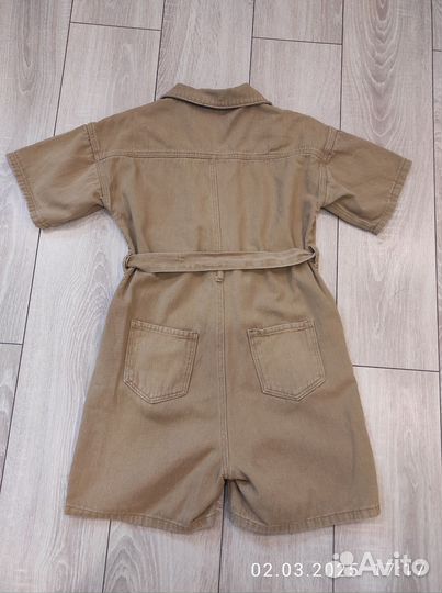 Комбинезон джинсовый