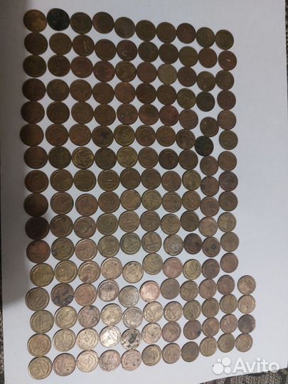 Монета 1 копейка СССР