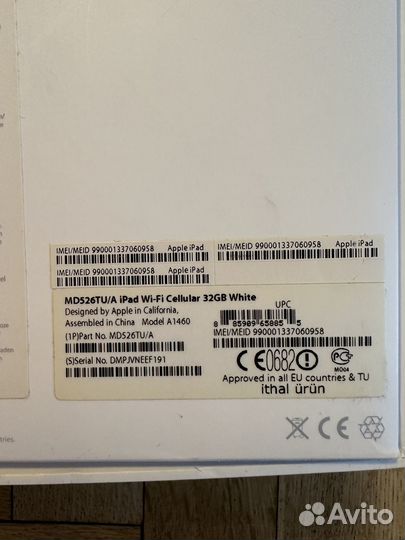 Планшет Apple iPad 4 32gb WiFi+Cellular