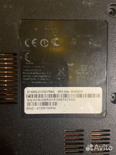 Acer e1-530G за запчасти