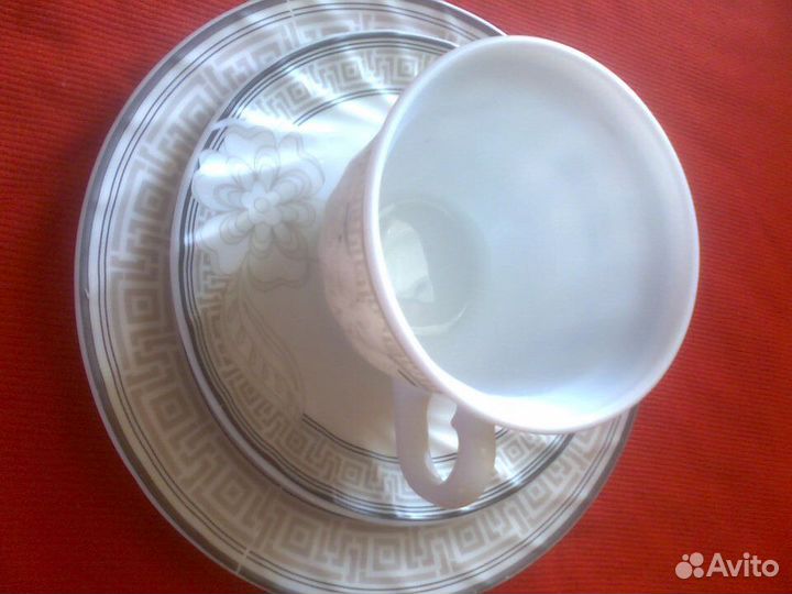 Чайная и кофейная пара, кофейный сервиз, чашка