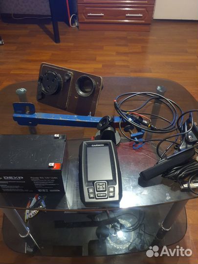 Эхолот garmin striker plus 4cv с датчиком GT20