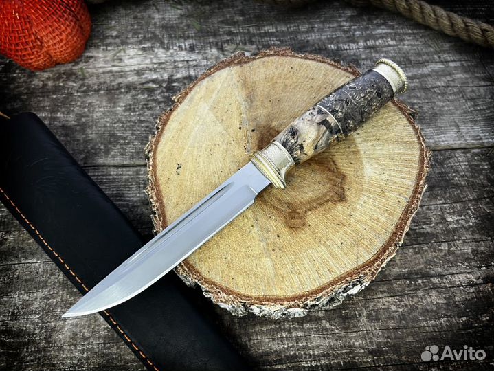 Финка охотничья из стали к340