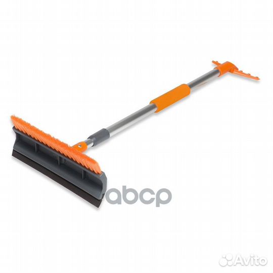 Щетка от снега и льда с водосгоном и телескоп