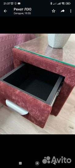 Комплект 2шт Тумба прикроватная Италия