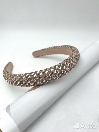 Ободок со стразами