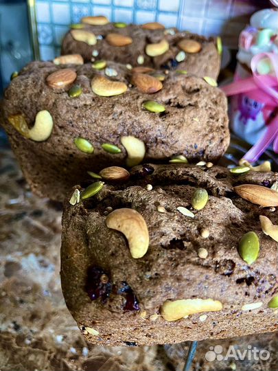 Багеты хлеб на пшеничной и ржаной закваске