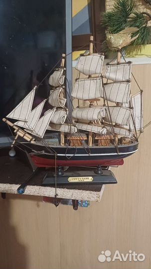 Модель парусника Cutty sark 1869