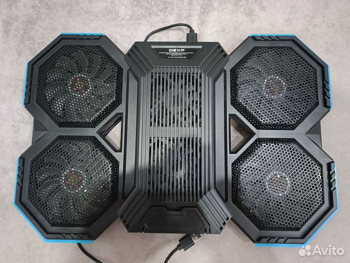 Подставка для охлаждения ноутбука dexp