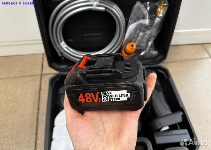 Мойка высокого давления с двумя АКБ 48v (Арт.25944