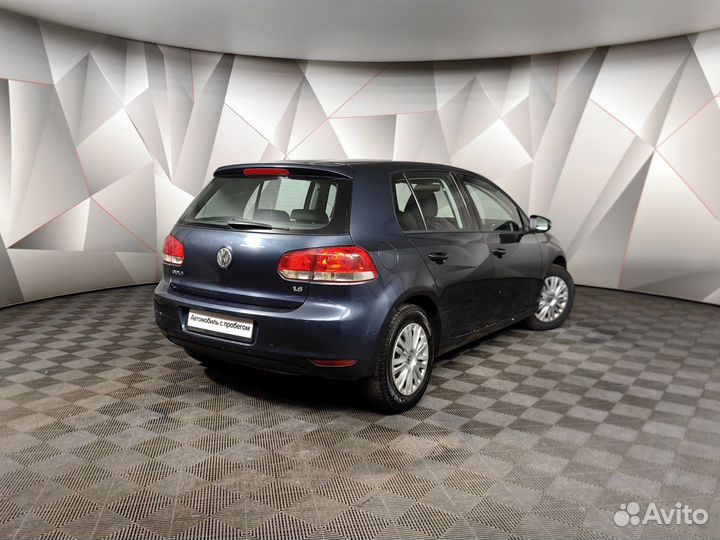 Volkswagen Golf 1.6 AMT, 2012, 108 536 км