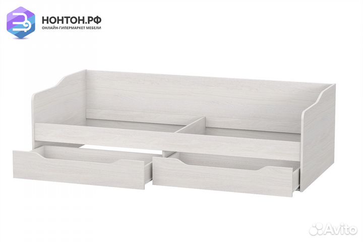 Кровать Флай ясень анкор светлый