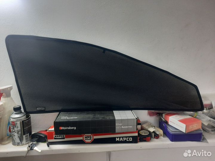 Автошторки на встроенных магнитах Kia Rio 3