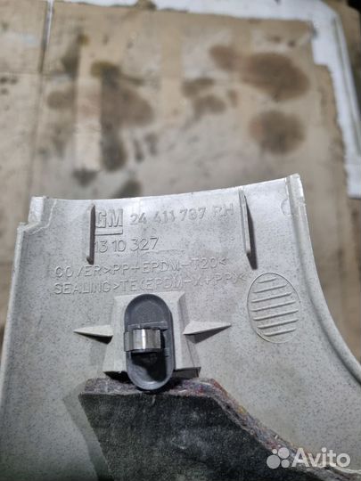 Обшивка стойки багажника, Astra G, универсал