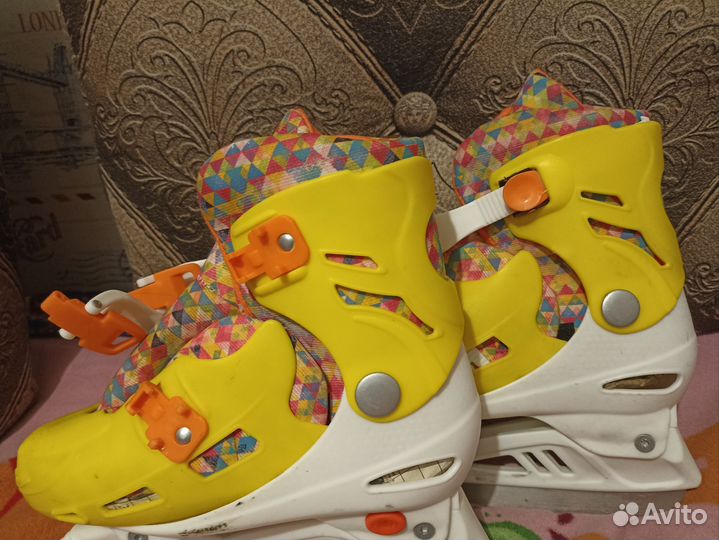 Детские раздвижные коньки