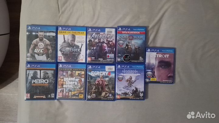 Продам игры на Ps4