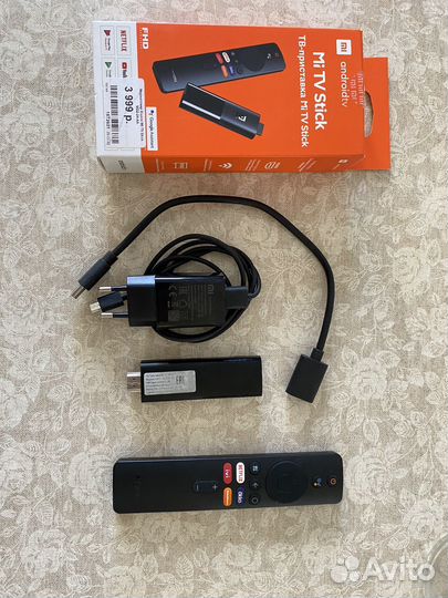 Андроид тв приставка MI TV Stick