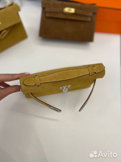 Сумка hermes kelly pochette GHW