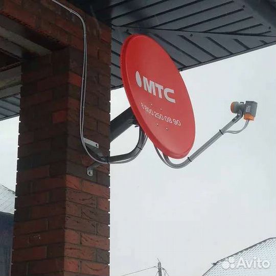 Подключение триколор тв НТВ + МТС эфирное тв