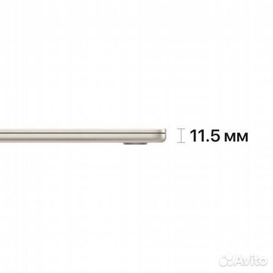 MacBook Air 15 M3 16/512Gb Starlight /Магазин