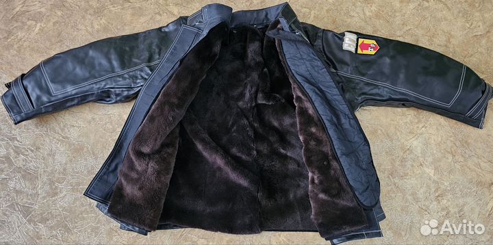 Костюм сварщика зимний кожаный
