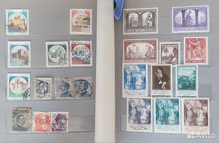 Почтовые Марки, марки Италии, Фиуме, Сан-Марино
