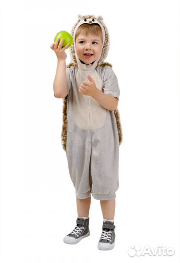 Новогодний костюм для мальчика 104 ежик