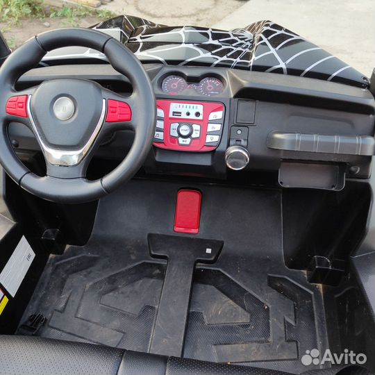 Электромобиль RiverToys Багги Т888тт 4WD черный