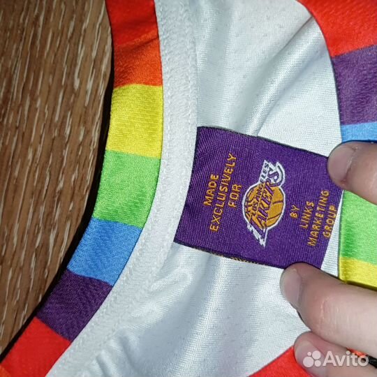 Джерси nike Los Angeles Lakers pride 1