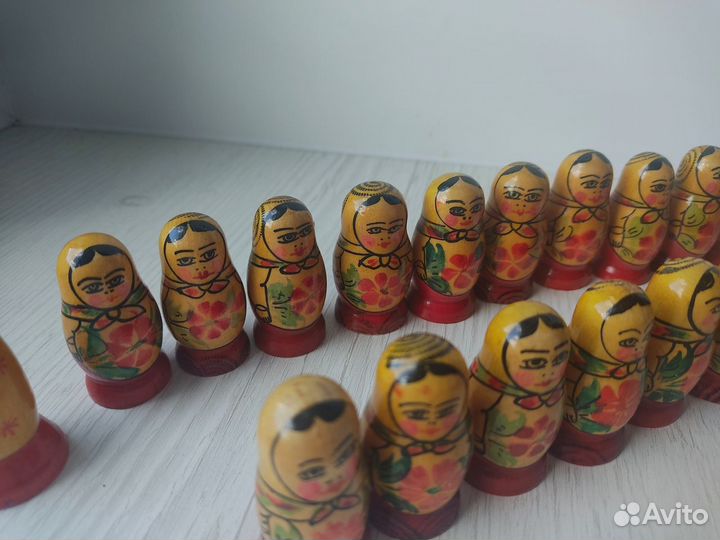 Матрешка деревянная