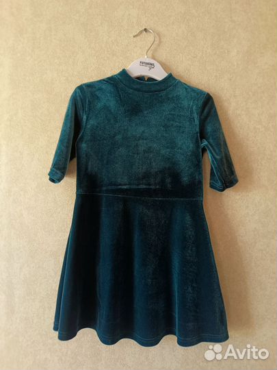 Платье бархатное Next