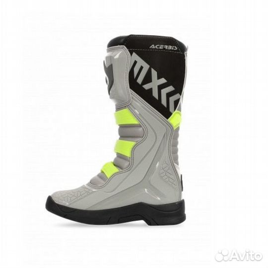 Мотоботы Acerbis X-team grey-yellow