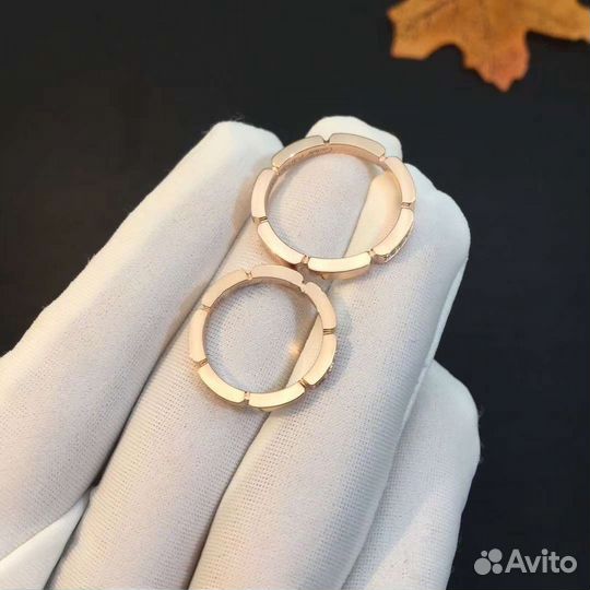 Обручальное кольцо Cartier, золото 0,05ct