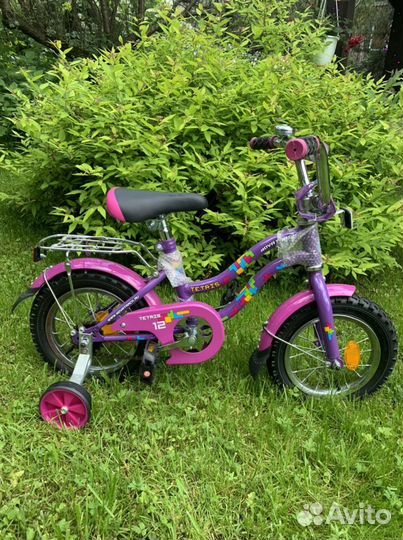 Детский велосипед novatrack tetris 12