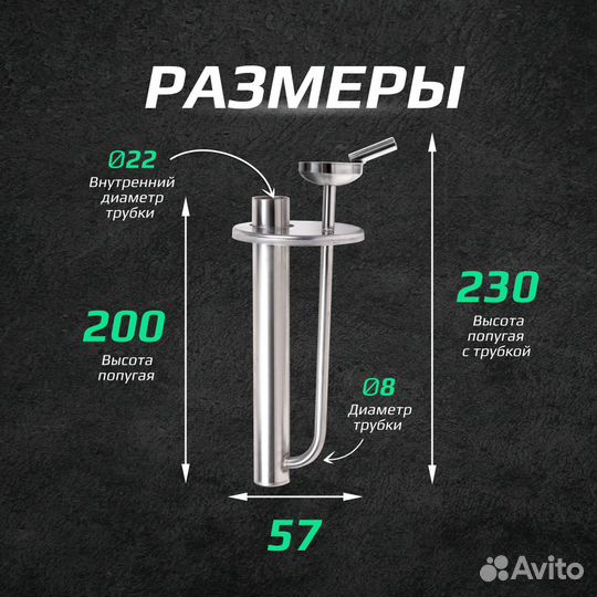 Попугай для самогона на банку