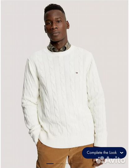 Джемпер / Свитер мужской Tommy Hilfiger оригинал