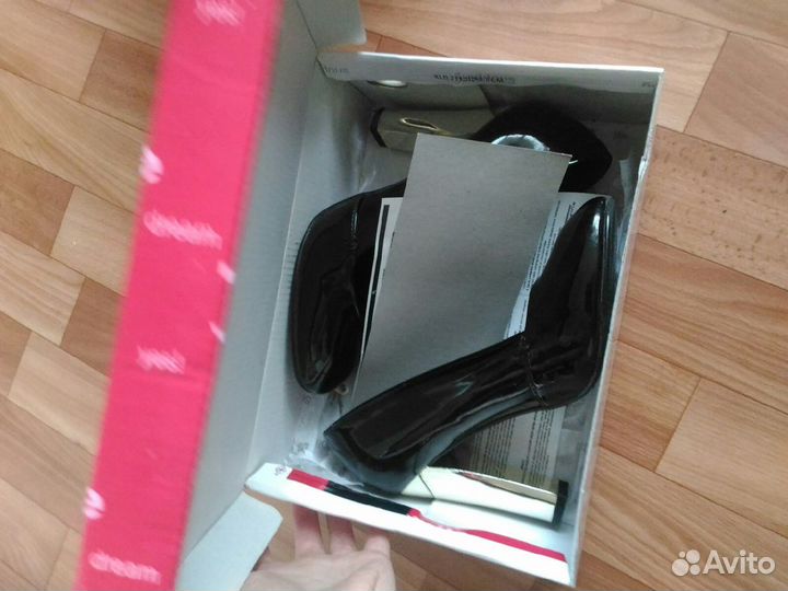 Туфли черные, размер 37,5