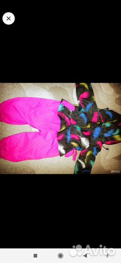 Комбинезон на флисе для девочки 86