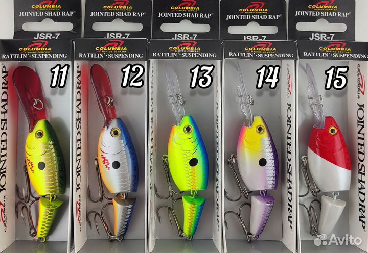 Воблер Rapala Jointed Shad Rap 7