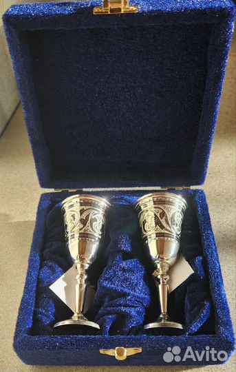 Рюмки серебряные