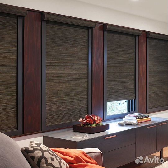 Рулонные шторы жалюзи в кассете