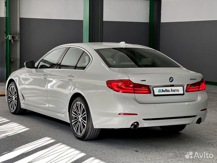 BMW 5 серия 2.0 AT, 2018, 60 000 км