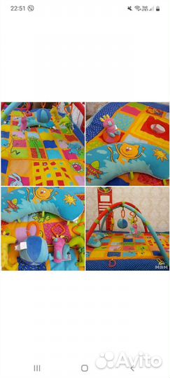 Развивающий коврик