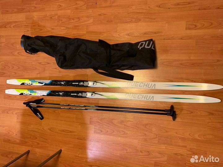 Лыжи с ботинками quechua classic 50