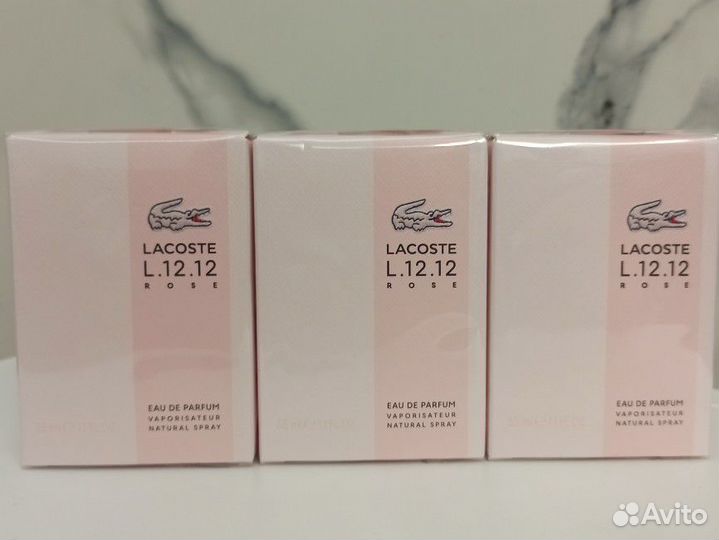 Lacoste L.12.12 Rose 35ml