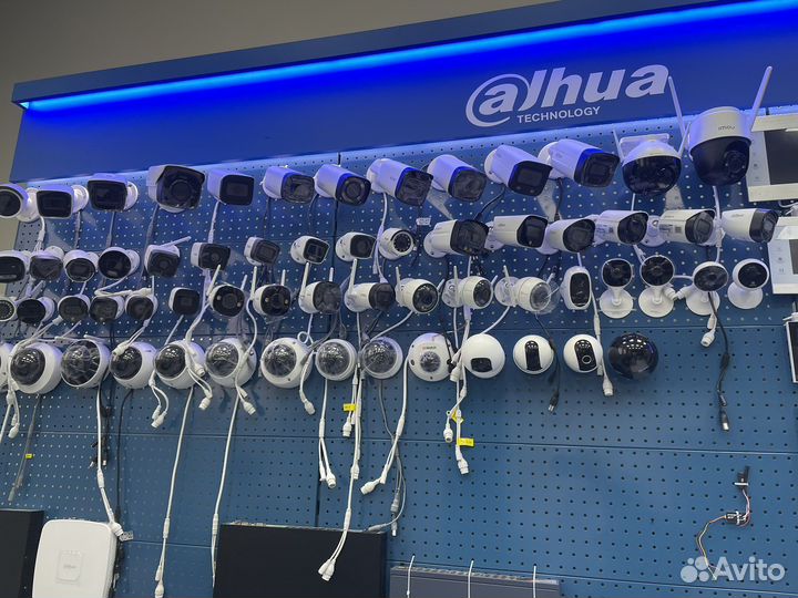 Установка камер видеонаблюдения