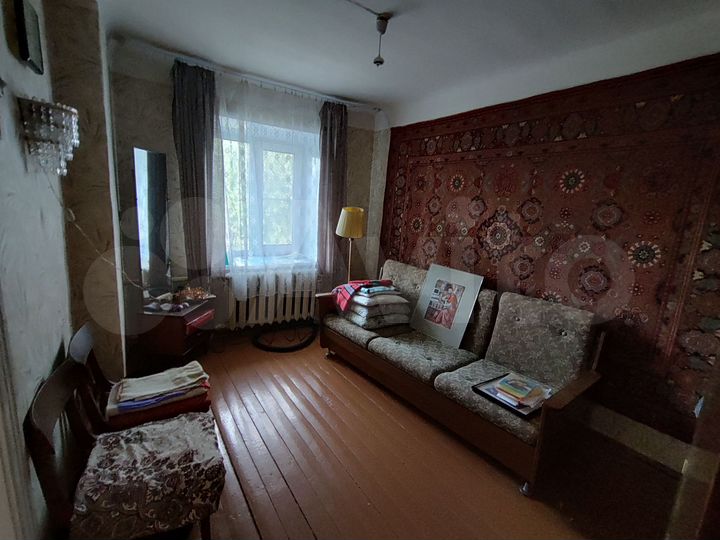 3-к. квартира, 46,4 м², 2/2 эт.