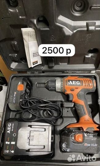 Шуруповерт aeg 12 v, metabo шуруповерт, дрель Bosh