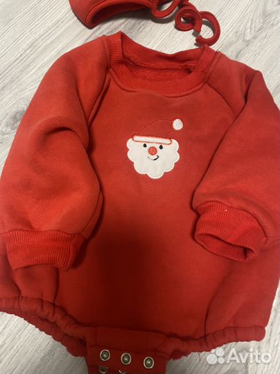 Новогодний костюм боди